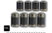Midas Style Carbon Fibre Valve Cap Sets 20mm VC02M