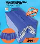 Midas Professional Tools Cantilever Tool Box TB460M