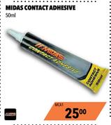 Midas Contact Adhesive MCA1-50ml