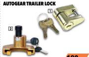 Autogear Trailer Coupled Lock With 2 Keys TCL01