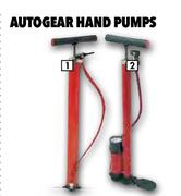 Autogear Hand Pump With Booster & Needle Valve PU01B