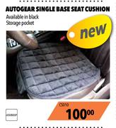 Autogear Single Base Seat Cushion CS010