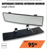 Autogear Convex Interior Mirror M-C01