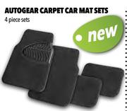Autogear 4 Piece Carpet Car Mat Sets MA56