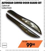 Autogear Curved Door Guard Set DG16BK