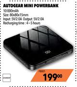 Autogear Mini Powerbank PB001