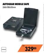 Autogear Mobile Safe CS1-260 x 180 x 50mm