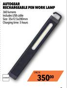 Autogear Rechargeable Pen Work Lamp L-WL14