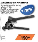 Autogear 3 In 1 Pipe Bender PB1