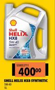 Shell Helix HX8 Synthetic 5W 40-5L