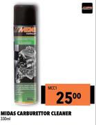 Midas Carburettor Cleaner MCC1-330ml