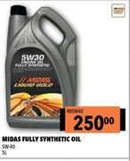 Midas Fully Synthetic Oil 5W-40 MI5W40-5Ltr