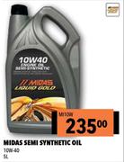Midas Semi Synthetic Oil 10W-40 MI10W-5Ltr