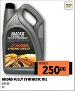 Midas Fully Synthetic Oil 5W-30 MI5W30-5Ltr