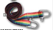 Autogear Tow Straps 5 Ton With D-Shackle TR50