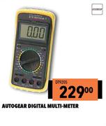 Autogear Digital Multi Meter DT9205