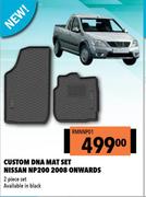 Custom DNA Mat Set Nissan NP200 2008 Onwards RMNNP01