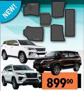 Custom DNA Mat Sets For Toyota Fortuner Manual GD6 2015 Onwards RMTF01