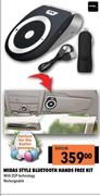 Midas Style Bluetooth Hands Free Kit BHF02M