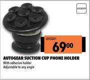 Autogear Suction Cup Phone Holder UHS001
