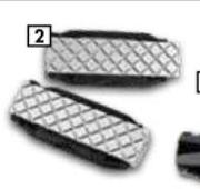 Autogear Adjustable Seat Belt Clips Oval SBC03
