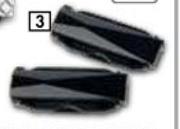 Autogear Adjustable Seat Belt Clips (2 Piece Set) SBC01