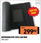 Autogear PVC Coil Car Mat 300 x 60cm MA12