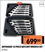 Autogear 12 Piece Ratchet Wrench Set RW12PC