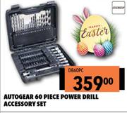 Autogear 60 Piece Power Drill Accessory Set DB60PC