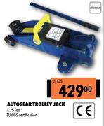 Autogear Trolley Jack (1.25 Ton) JT125