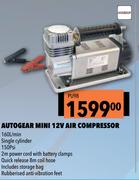 Autogear Mini 12V Air Compressor PU98