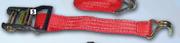 Midas Style Ratchet Tie Down 38mm x 4.6m Heavy Duty 1500Kg Red LH10M