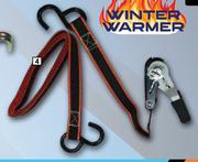 Midas Style Ratchet Tie Down 25mm x 3.6m 2 Piece Set Red/Black LH20M