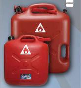Autogear 5Ltr Plastic Red Jerry Cans (Petrol Or Diesel) JC22