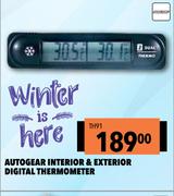 Autogear Interior & Exterior Digital Thermometer TH91
