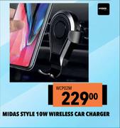 Midas Style 10W Wireless Car Charger WCP02M