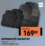 Autogear PVC Car Mat Set MA35BK/GY