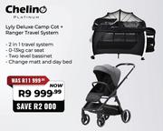 Chelino Lyly Deluxe Camp Cot + Ranger Travel System