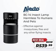 Alecto BC-14 Insect Lamp Harmless To Humans And Pets 