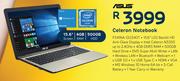 Asus Celeron Notebook F541NA-GQ340T