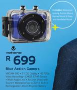 Volkano Blue Action Camera VBCAM-010