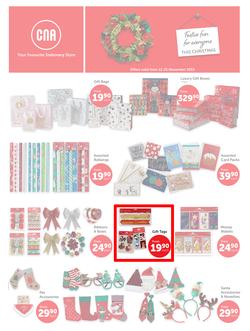 CNA : Festive Fun For Everyone (12 Nov - 25 Nov 2019), page 1