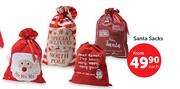 Santa Sacks-Each