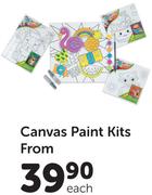 Canvas Paint Kits-Each