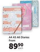 A4 A5 A6 Diaries-Each
