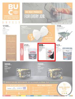 Buco Coastal Cash : The Right Products For Every Job (15 September - 4  October 2020), page 1