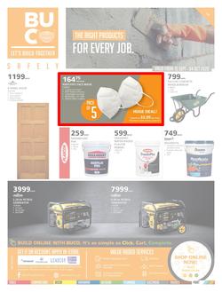 Buco Coastal Cash : The Right Products For Every Job (15 September - 4  October 2020), page 1