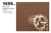 Roll up Garage Door-Each