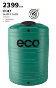 Eco 2500Ltr Water Tank (Cape Green)-Each