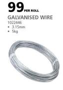 Galvanised Wire 1022446-Per Roll 